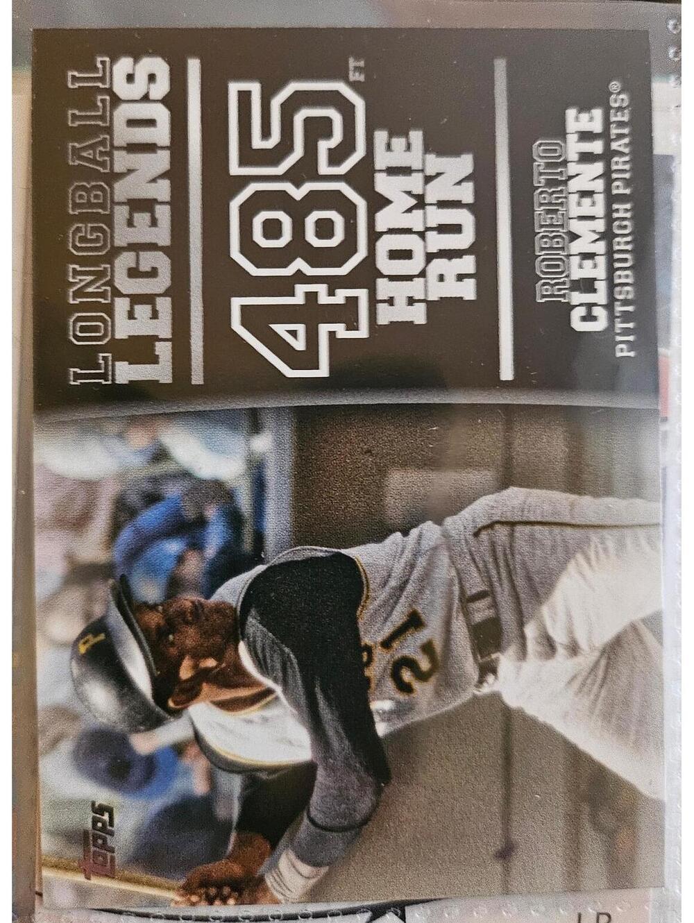2018 Topps Longball Legends LL-23 - Roberto Clemente - HOF - Pittsburgh Pirates